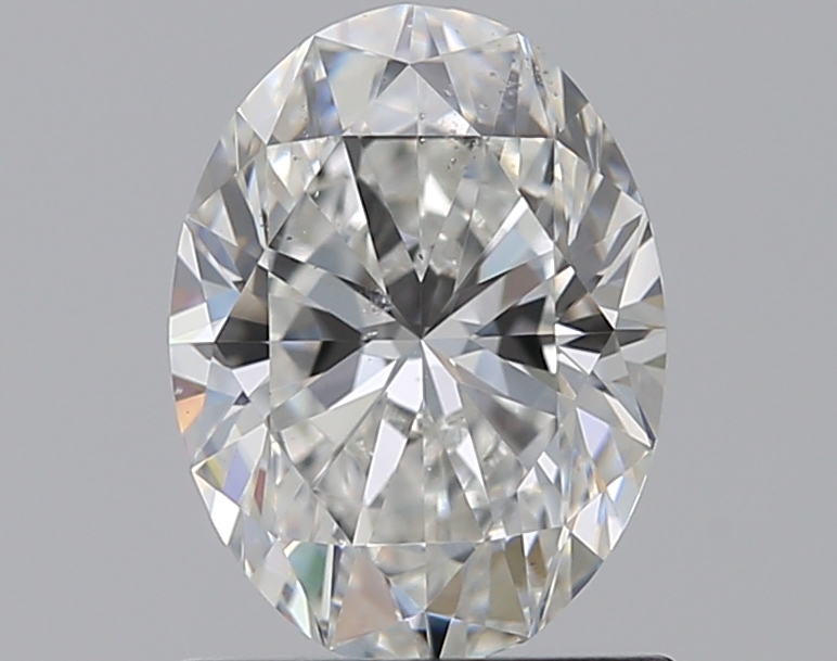 0.90 ct Oval Diamond : F / SI1