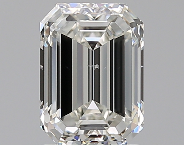 1.71 ct Emerald Cut Diamond : H / SI1