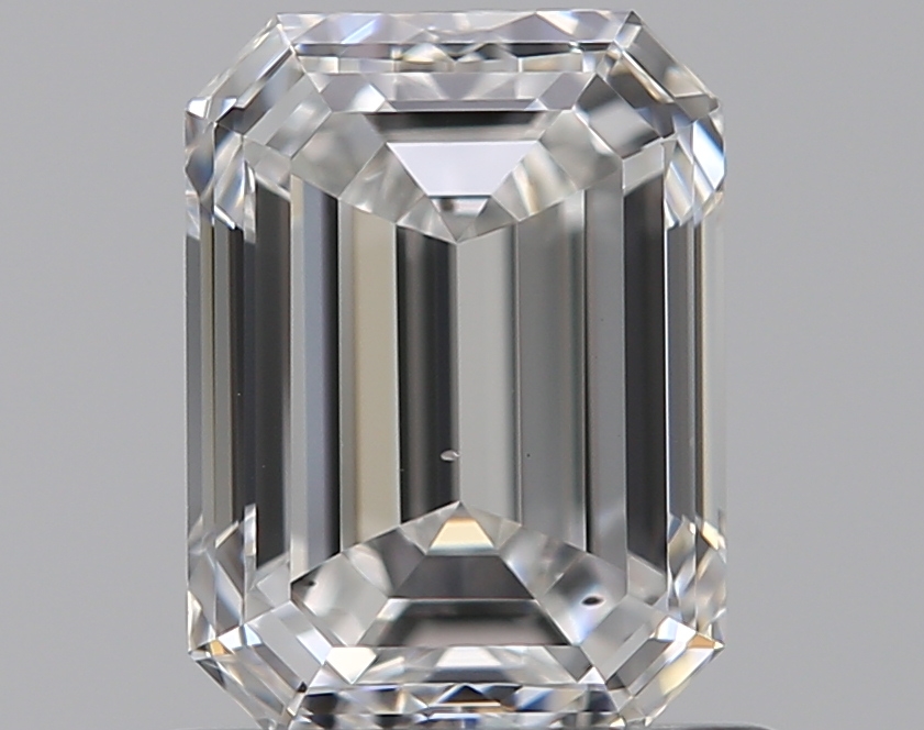 0.91 ct Emerald Cut Diamond : E / SI1