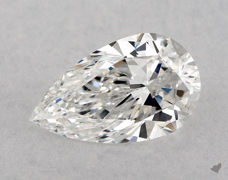 0.72 ct Pear Shape Diamond : F / VS1