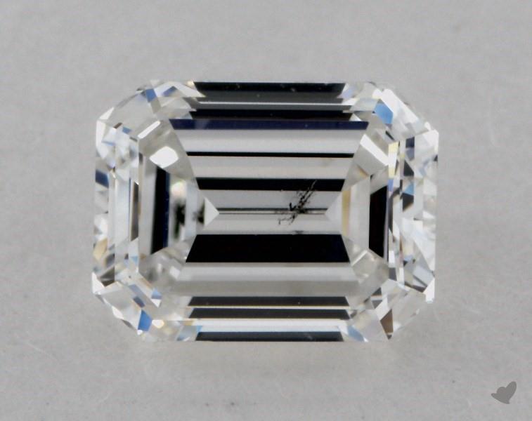 1.02 ct Emerald Cut Diamond : F / SI2