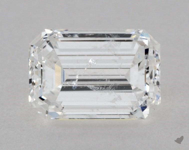 0.91 ct Emerald Cut Diamond : E / I1