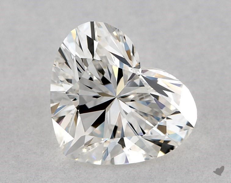 0.71 ct Heart Shape Diamond : G / VVS2
