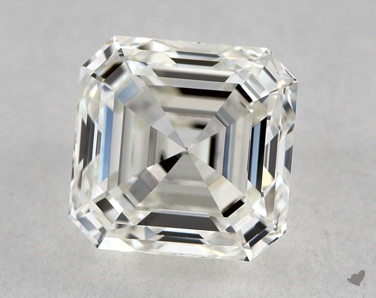 1.01 ct Asscher Cut Diamond : J / VVS1