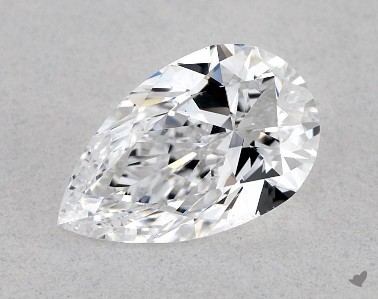 0.50 ct Pear Shape Diamond : D / VS2