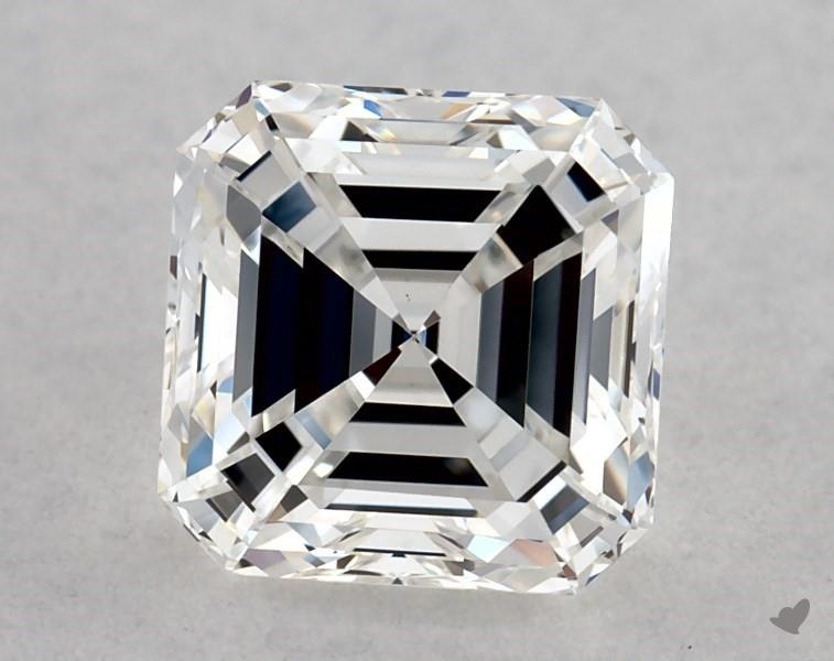 0.80 ct Asscher Cut Diamond : F / VVS2