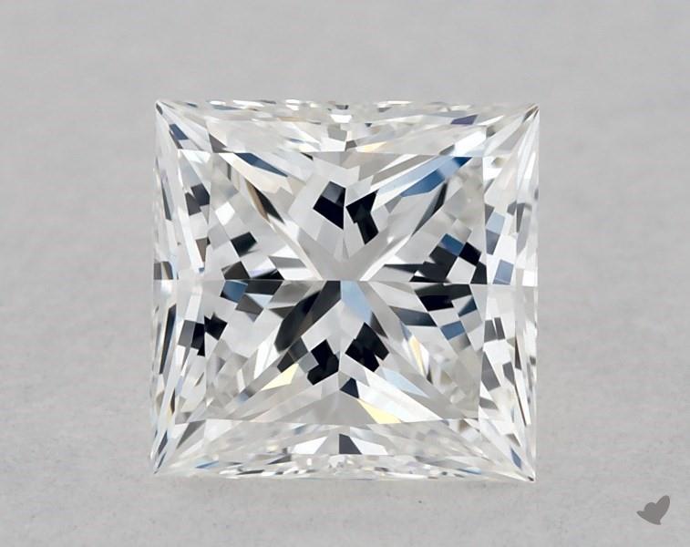 0.50 ct Princess Cut Diamond : E / VVS1