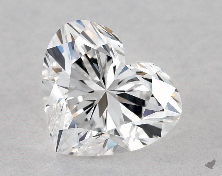 0.60 ct Heart Shape Diamond : D / IF