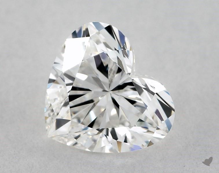 0.70 ct Heart Shape Diamond : F / VVS2