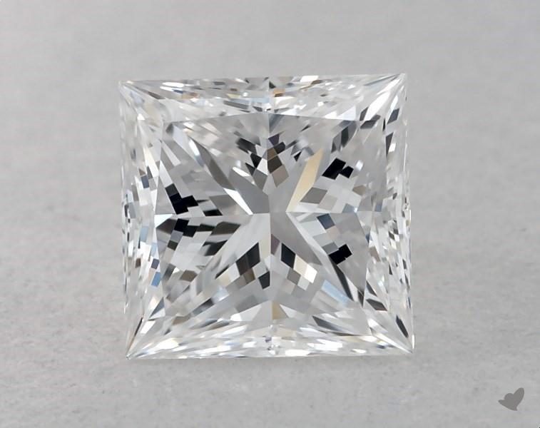 0.50 ct Princess Cut Diamond : D / VVS2