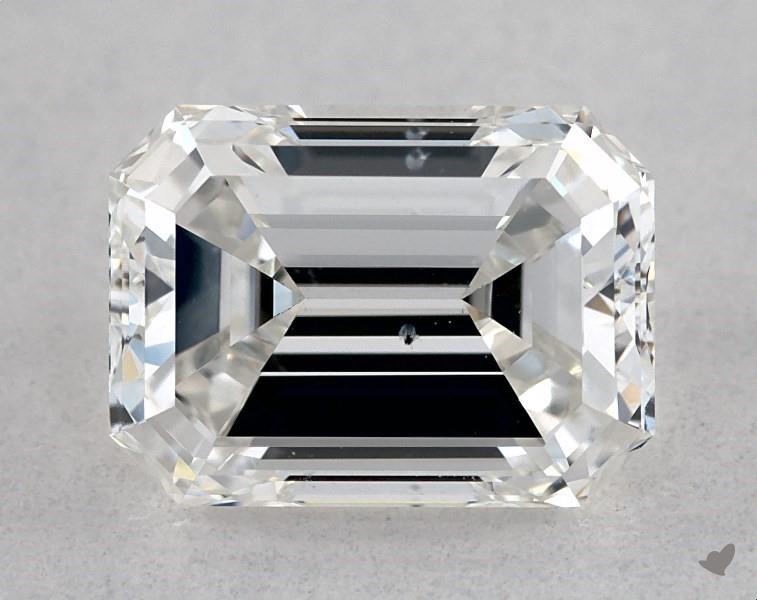 1.01 ct Emerald Cut Diamond : H / SI1
