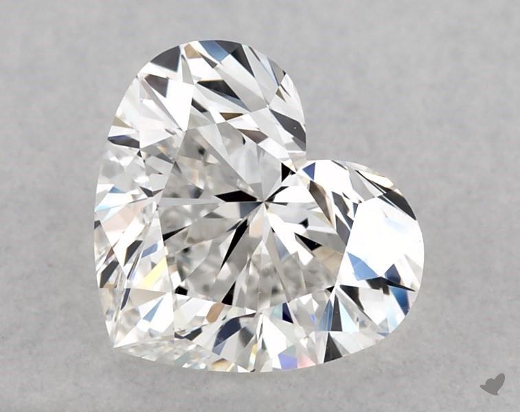 0.71 ct Heart Shape Diamond : E / VVS2