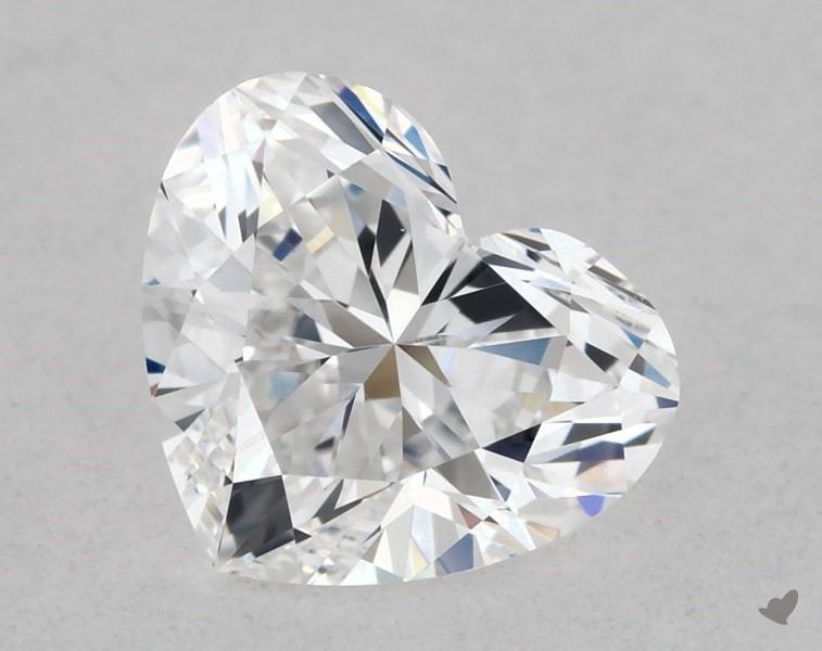 0.50 ct Heart Shape Diamond : E / IF