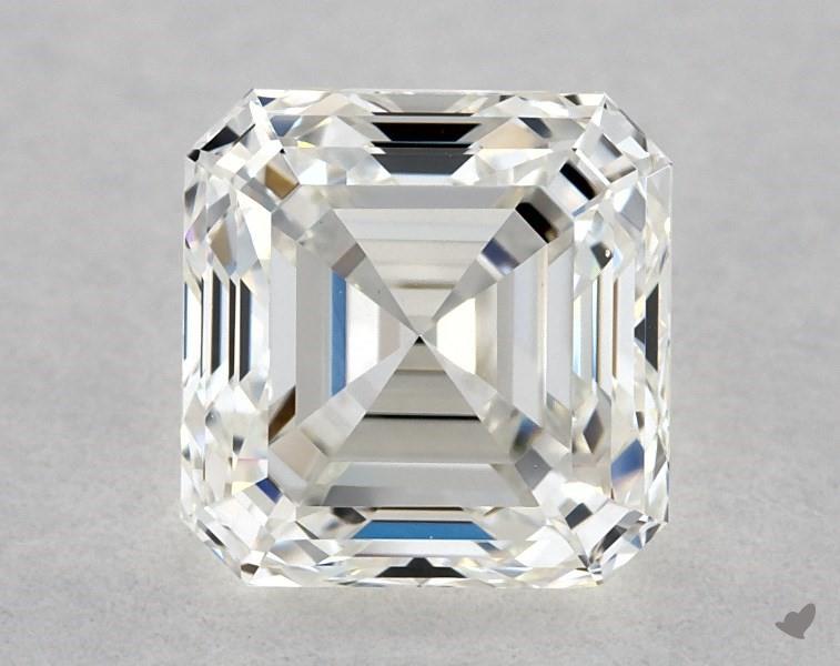 0.90 ct Asscher Cut Diamond : H / VS1