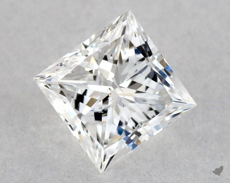 0.30 ct Princess Cut Diamond : E / SI2