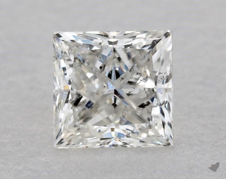 0.30 ct Princess Cut Diamond : F / SI2
