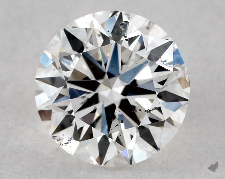 0.60 ct Round Diamond : F / SI2