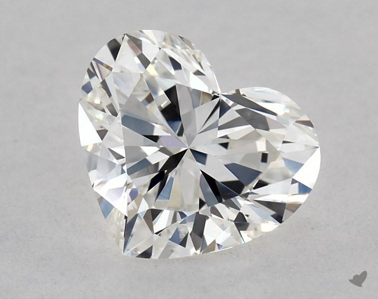 0.73 ct Heart Shape Diamond : G / VVS2