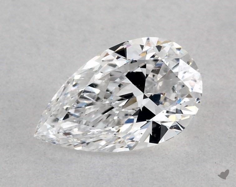 0.53 ct Pear Shape Diamond : D / VS2