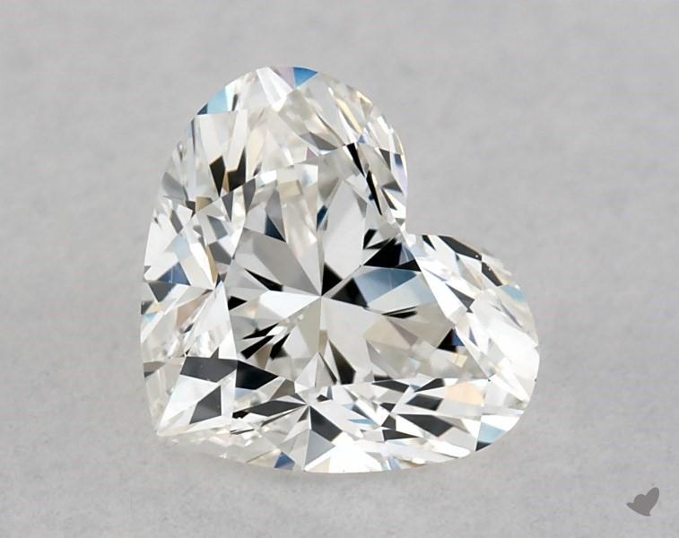 0.70 ct Heart Shape Diamond : G / VS1