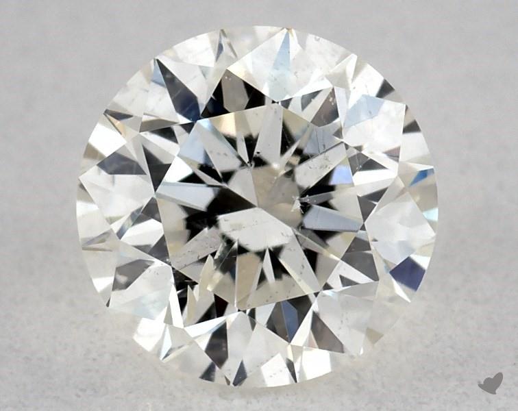 0.40 ct Round Diamond : J / SI2
