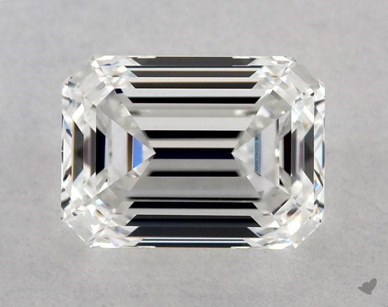 1.01 ct Emerald Cut Diamond : F / VVS2