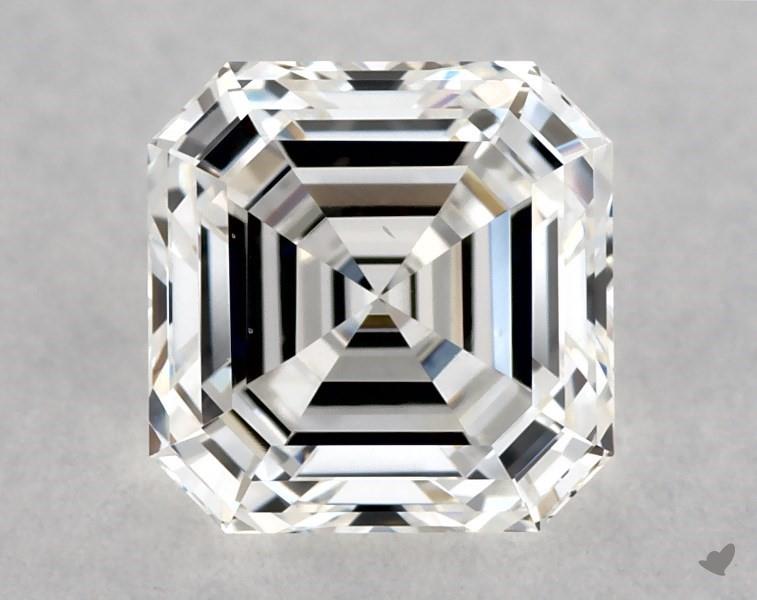 0.73 ct Asscher Cut Diamond : E / VS2