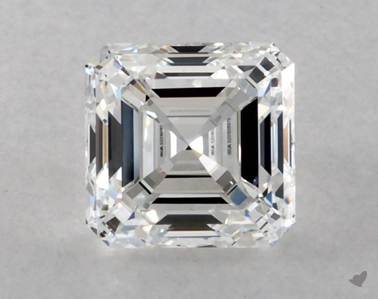 0.60 ct Asscher Cut Diamond : E / VVS1