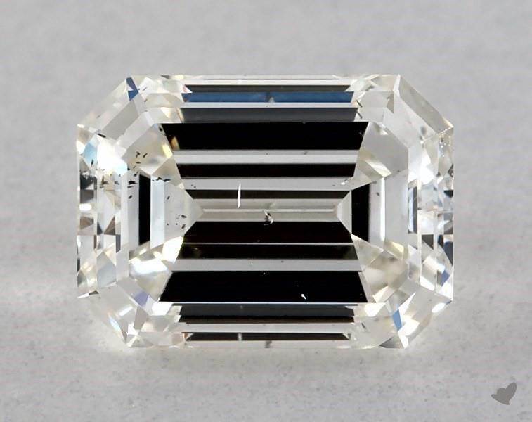 0.46 ct Emerald Cut Diamond : J / SI1
