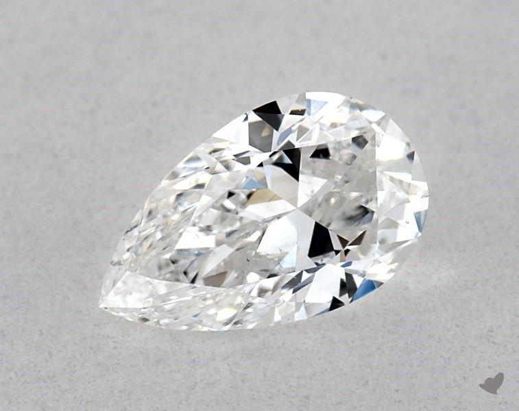 0.50 ct Pear Shape Diamond : E / SI1