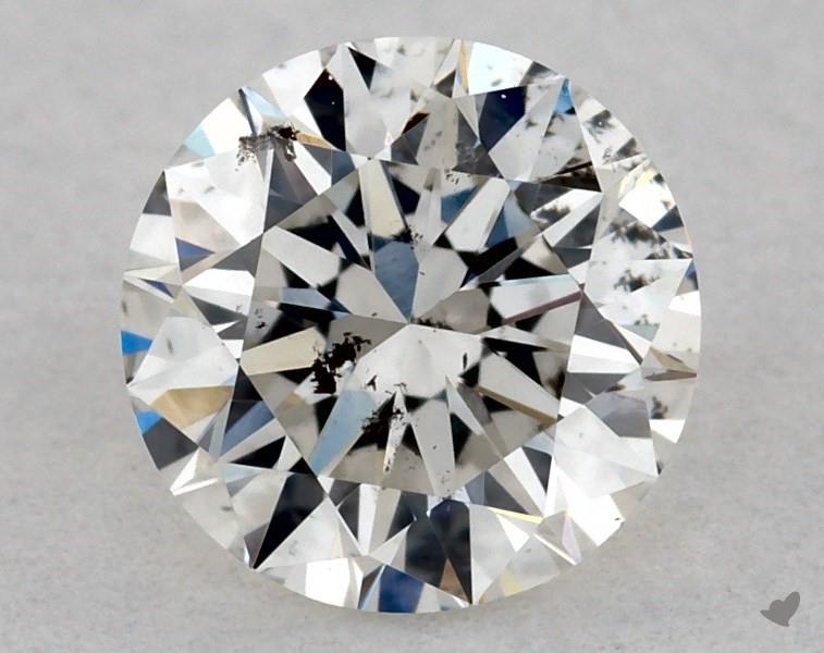 0.40 ct Round Diamond : F / SI2