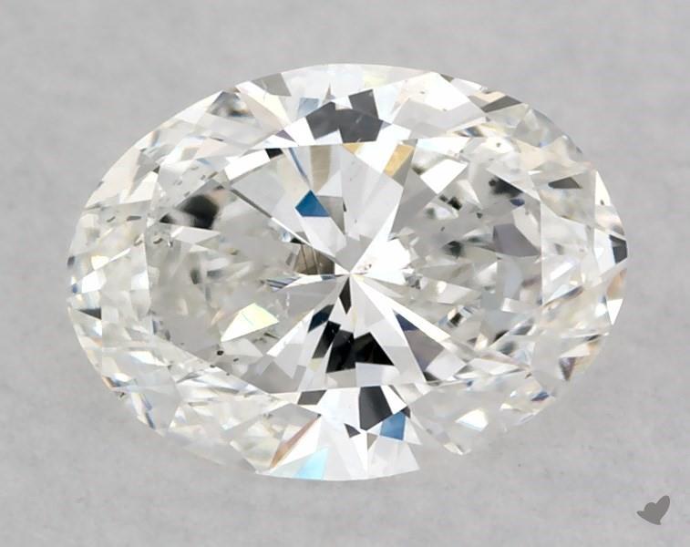 0.70 ct Oval Diamond : E / SI1