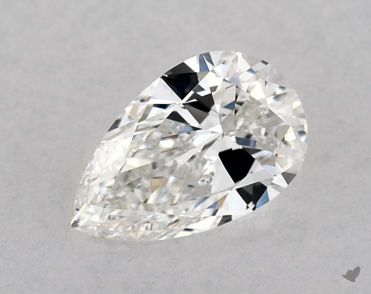 0.70 ct Pear Shape Diamond : E / SI1