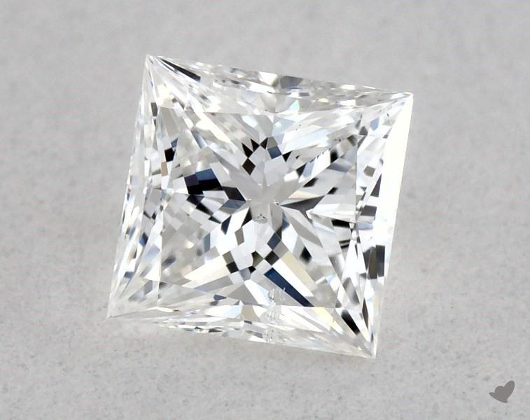 0.30 ct Princess Cut Diamond : E / SI2