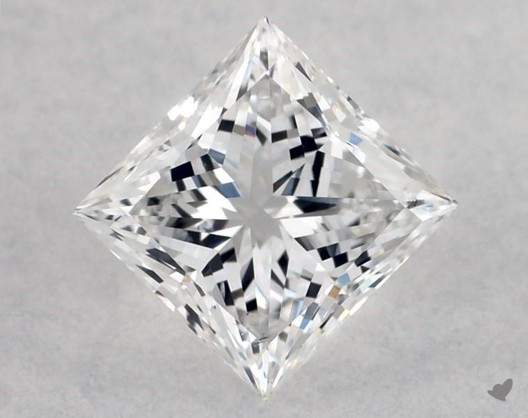 0.50 ct Princess Cut Diamond : E / SI1