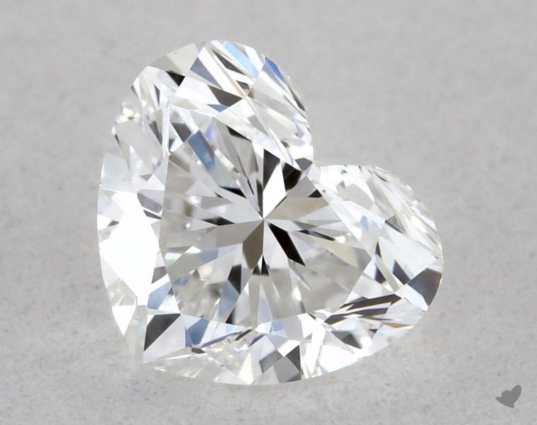 0.40 ct Heart Shape Diamond : E / SI1