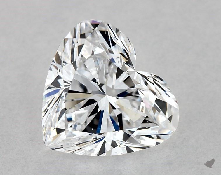 1.50 ct Heart Shape Diamond : D / SI1