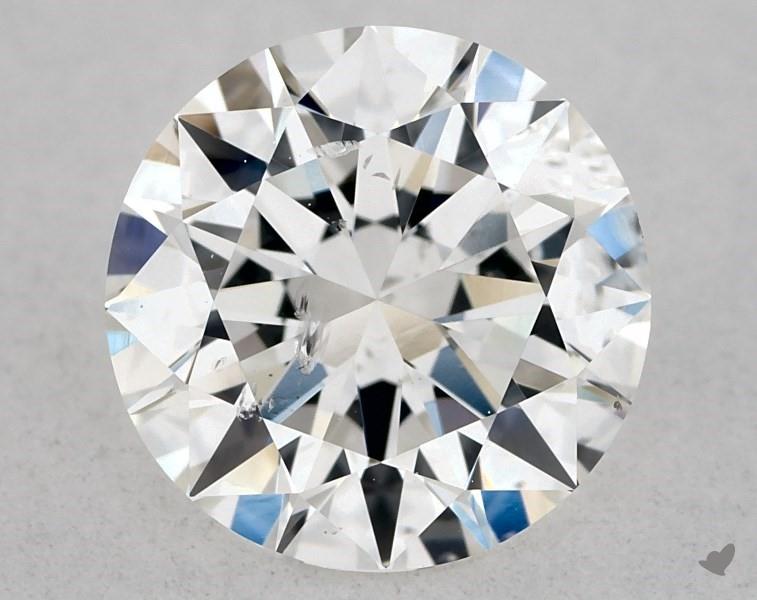 1.00 ct Round Diamond : F / SI2