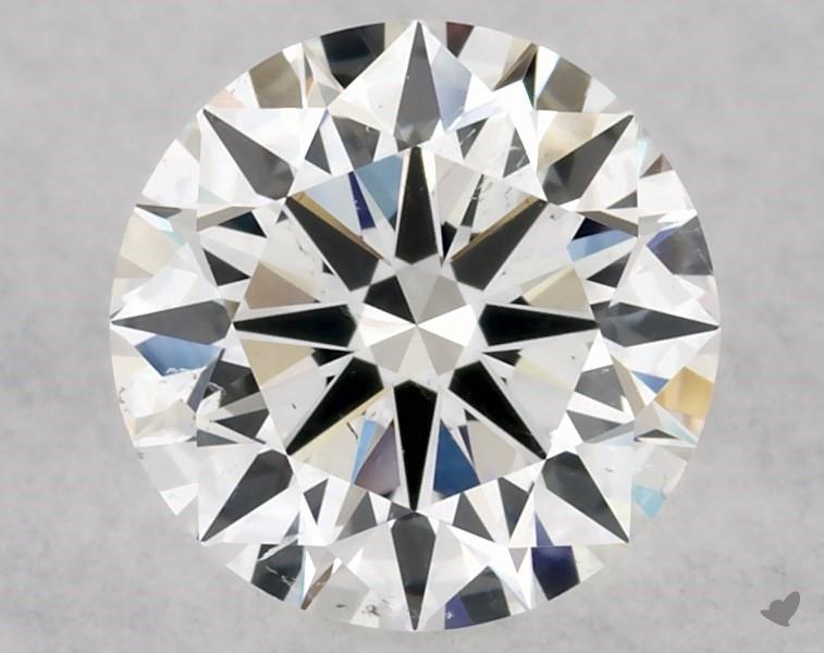 0.90 ct Round Diamond : F / SI1