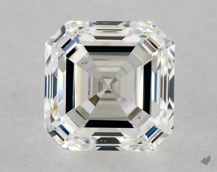 1.51 ct Asscher Cut Diamond : I / SI1