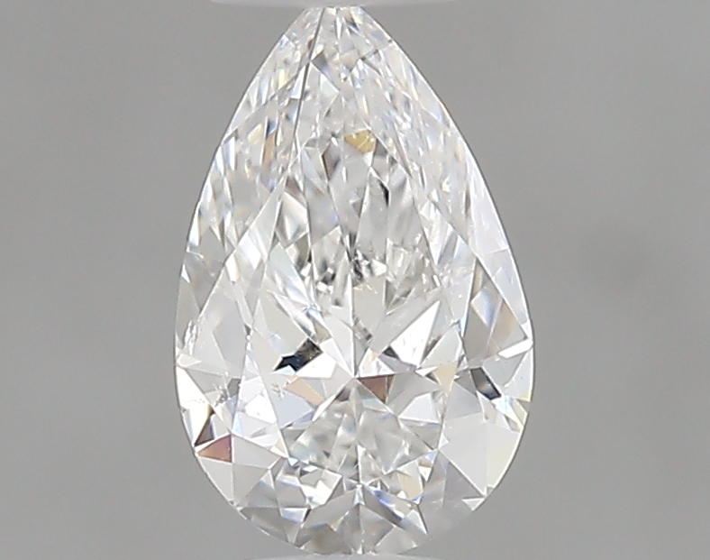 0.34 ct Pear Shape Diamond : F / SI2