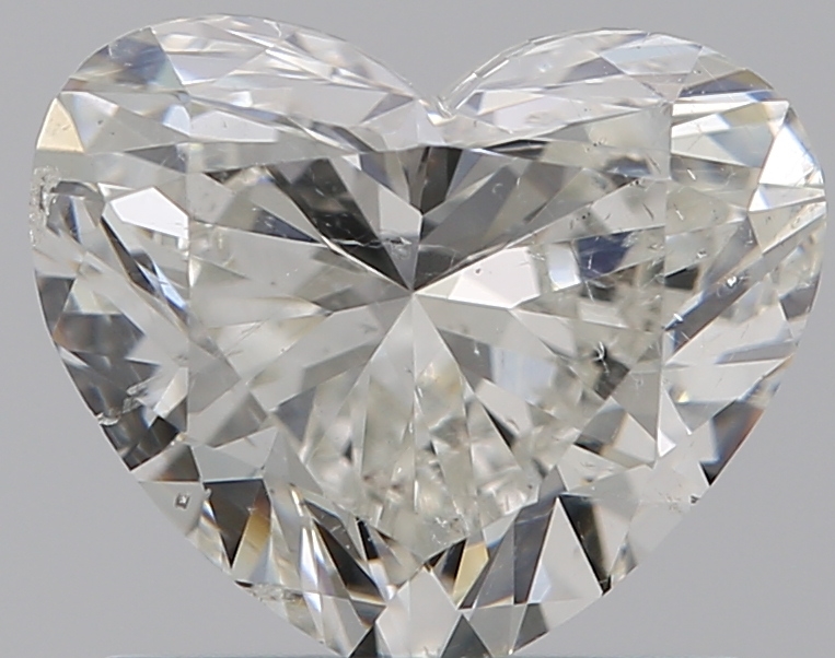 0.90 ct Heart Shape Diamond : J / SI2