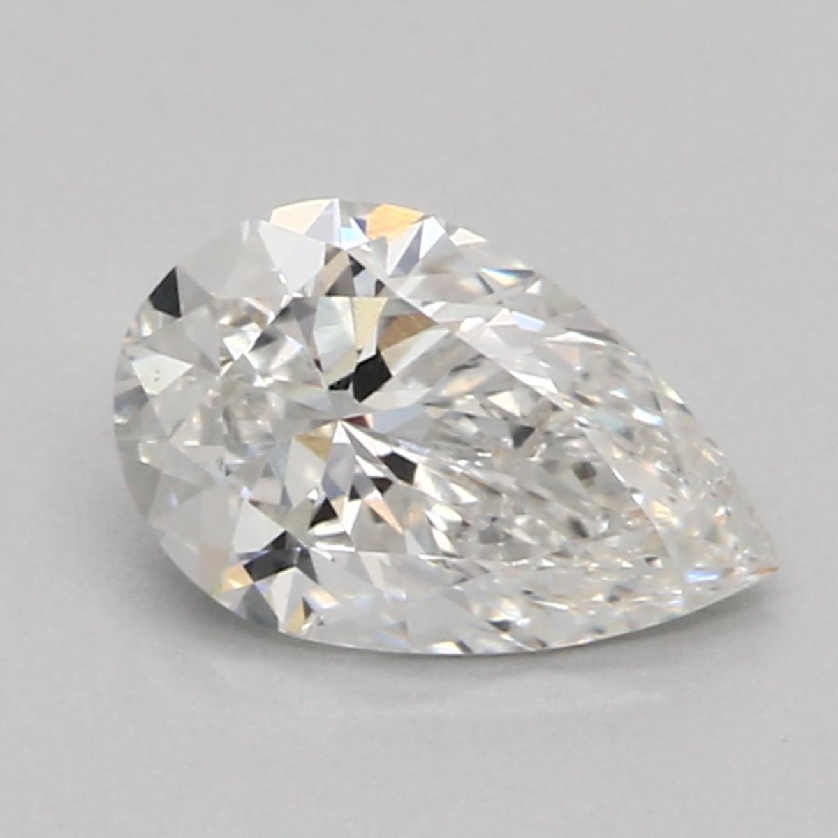 0.50 ct Pear Shape Diamond : F / SI1