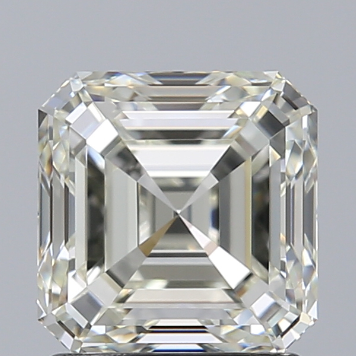 1.50 Carat K VVS2 Asscher Diamond