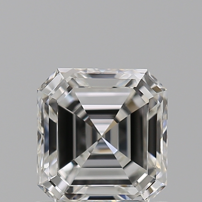 1.00 Carat G VVS1 Asscher Diamond