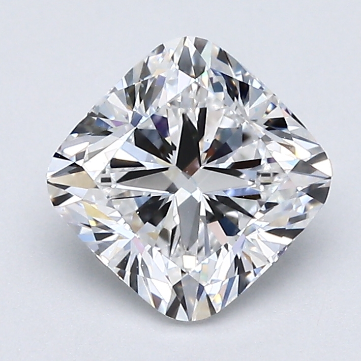 1.50 Carat D VS2 Cushion Diamond