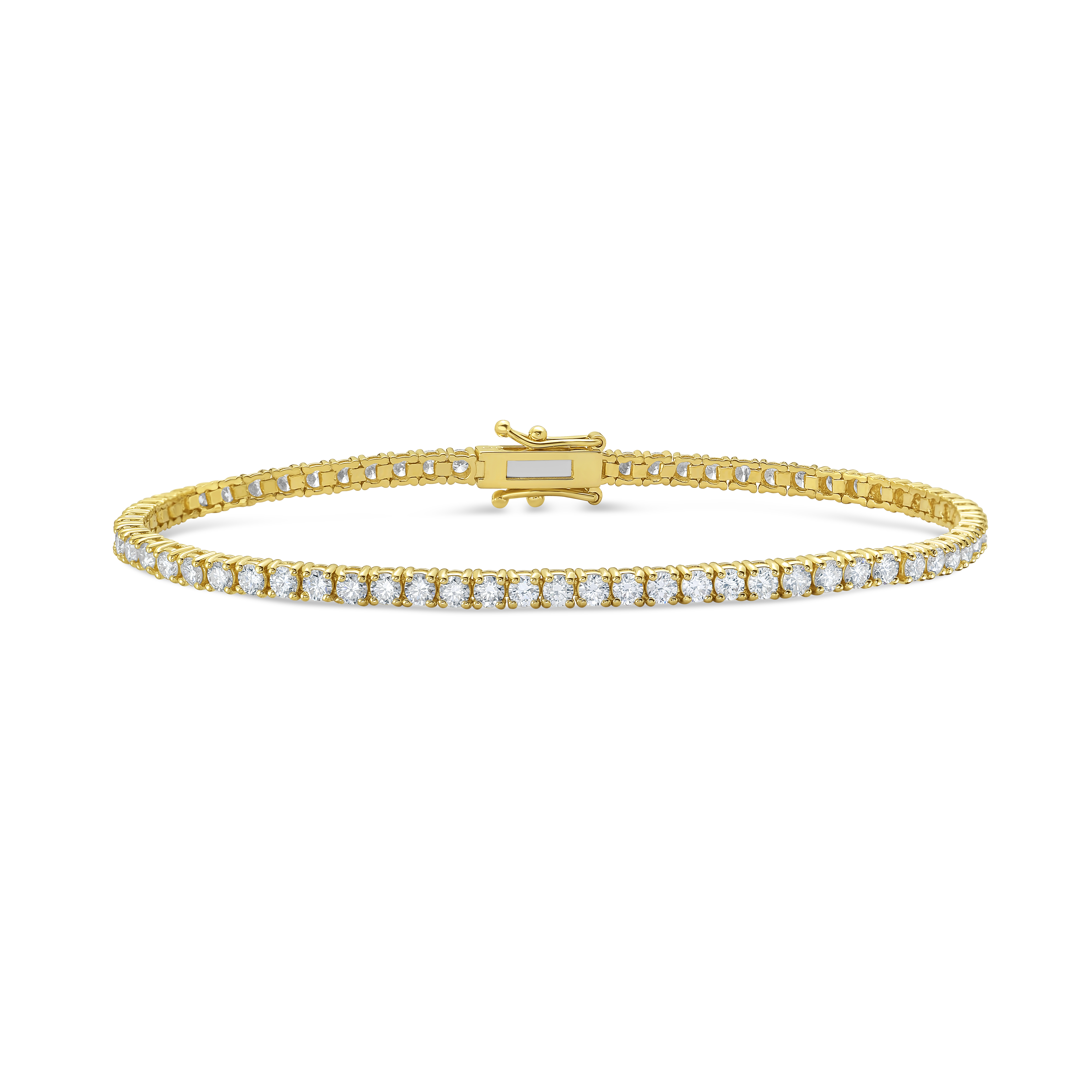 Tennis Bracelet 14k YG Component: Diamond (68) 3.15ct Tennis Bracelet 14k YG Component: Diamond (68) 3.15ct