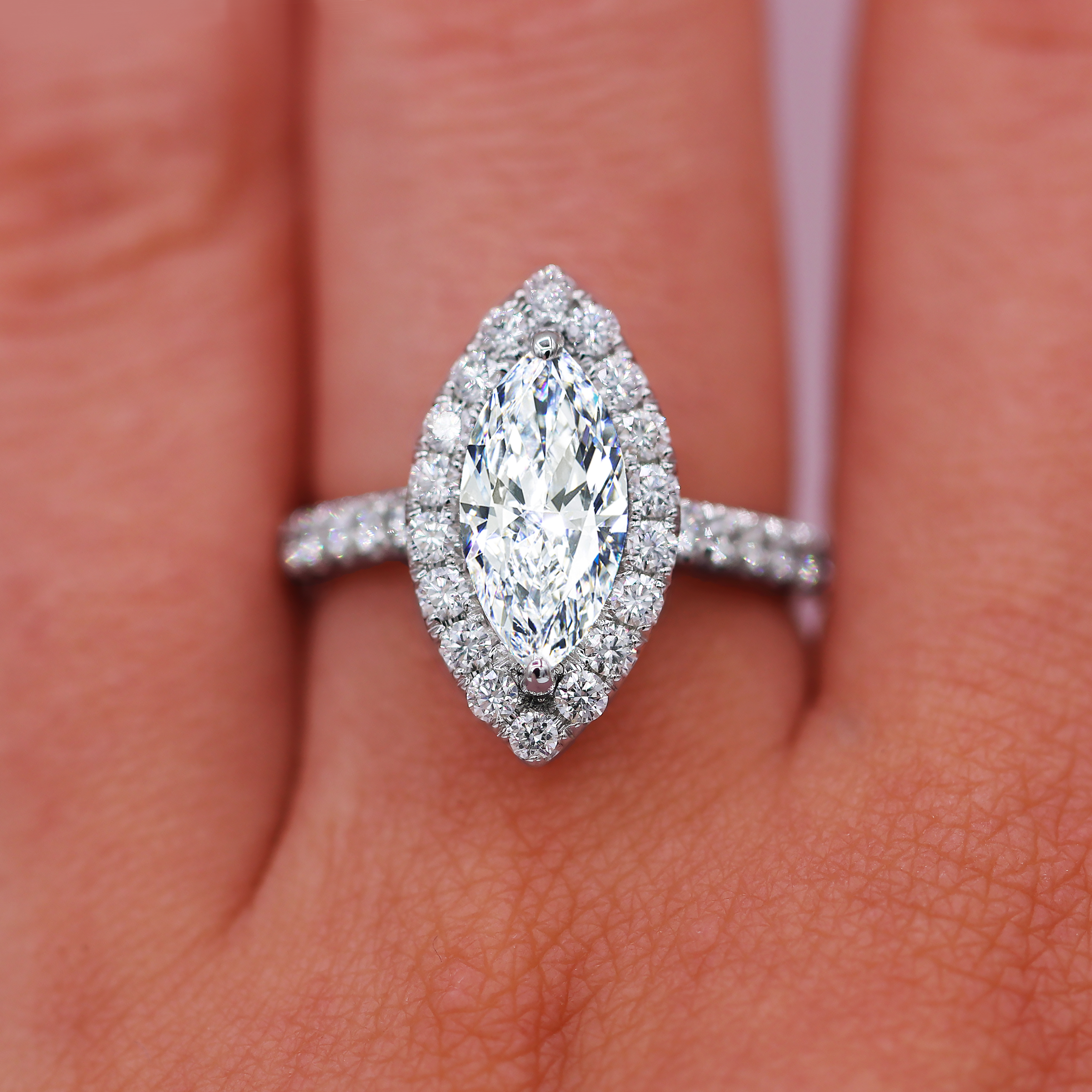 GIA CERTIFIED 1.3 Carat Round shape F VS2 Side Stone Diamond Engagement Ring eBay