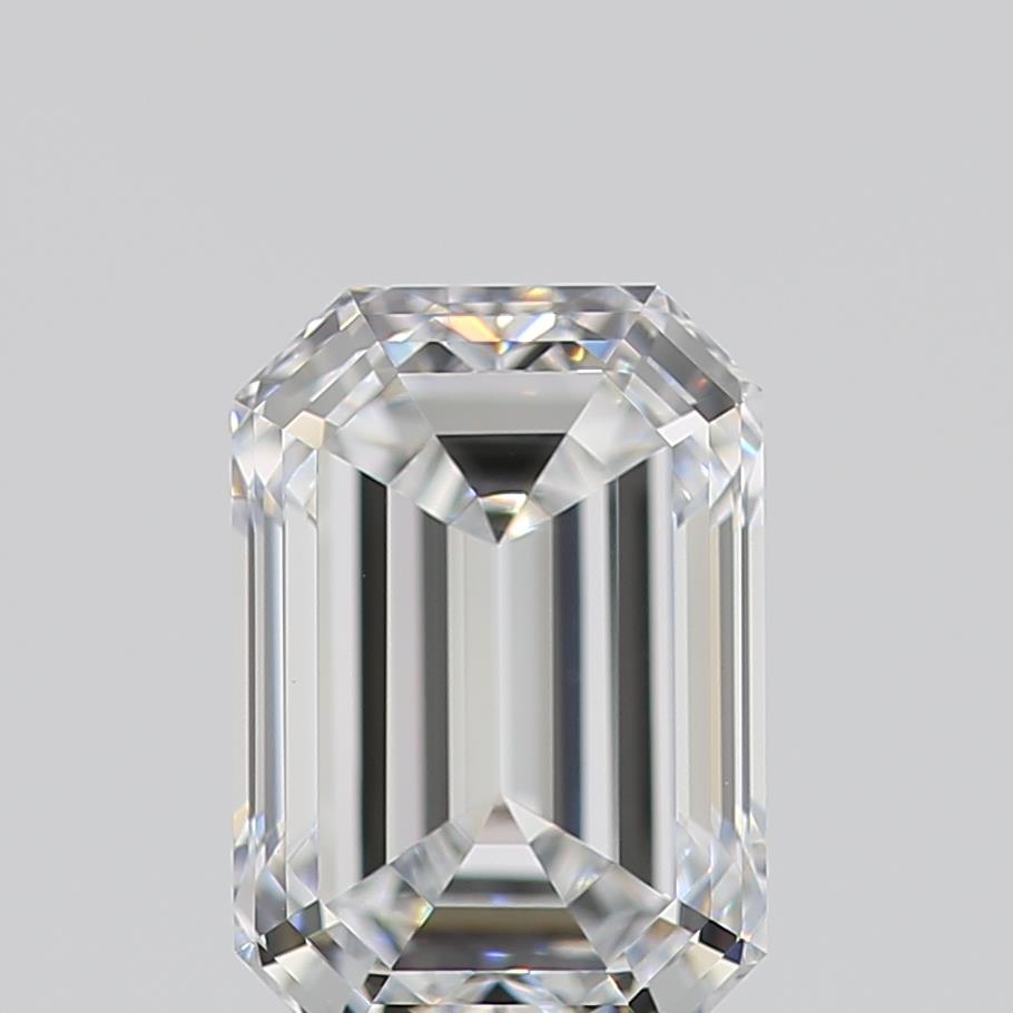1.01 Carat E-VS1 Ideal Emerald Diamond Image 1